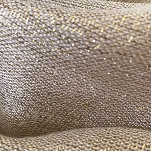 Lord & Taylor Rectangular Shawl Wrap Scarf Metallic Thread - Picture 6 of 6